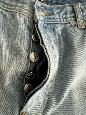 We the Free button fly raw hem jeans size 25 100% cotton thumbnail 3