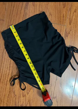 Black High Waste Athletic Shorts- size Medium. ***refer to measurements as size tag removed. Gently warn & Excellent condition. Non-smoking home. Priced to sell at as is condition. Measurements approximately 12” waste not fully stretched out x 16” long. Smoke free home. Priced at as is condition. Don’t like my price make a reasonable offer. thumbnail 4