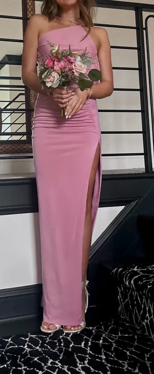 Revolve pink maxi dress thumbnail 1