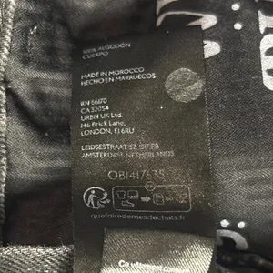 Free The People Ziggy Shortall XS‎ Black Wash Denim Overalls Distressed Grunge thumbnail 8