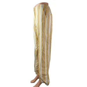 Abercrombie & Fitch Women's Stripe High Rise Palazzo Wide Leg Trousers Pants S thumbnail 3