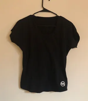 MK Black Cropped Tee thumbnail 1