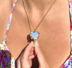 18K Gold Plated Pendant Necklace thumbnail 1