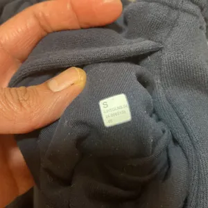 Lululemon Scuba High-Rise Joggers Navy Blue Fleece Sweatpants Size S LW5GLNS thumbnail 4