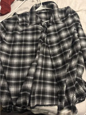 Shein Flannel Jacket Oversized Graphic thumbnail 2