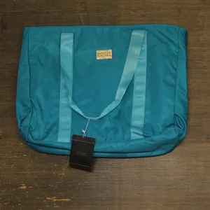 NWT Badgley Mischka Bag Lightweight Packable Travel Tote Bag Aqua Blue One Size thumbnail 8