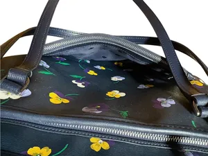 Kate Spade Blue & Yellow Floral Tote thumbnail 16