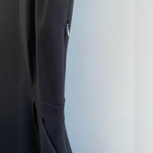 Quince Black Ultra Stretch Ponte Knit Cap Sleeve Dress Size Medium Minimalist thumbnail 7