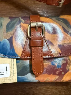 Patricia Nash Torri Crossbody Bag Floral Marigold Harvest NWT $129 thumbnail 2