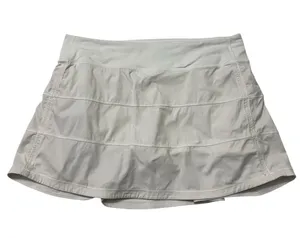 Lululemon White Pace Rival Skirt thumbnail 1