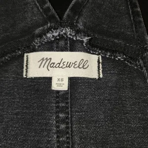 Madewell Womens Black Lunar Wash‎ Stretch Overalls XS thumbnail 5