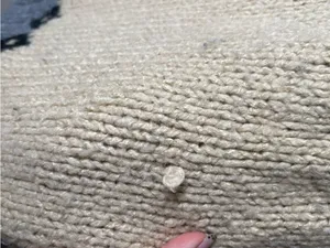 Takeout Fair Isle Chunky Crew Sweater - Cream, Gray & Black thumbnail 5