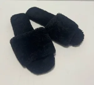 Raye Fuzzy Sandals Size 7.5 Revolve thumbnail 1