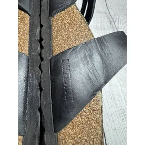 BIRKENSTOCK Franca Triple Strap Slide Sandals EU 42 Black thumbnail 6