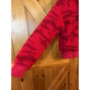 OFFLINE by Aerie Women’s Red Fleece Sherpa Jacket READ Size Medium (5728) thumbnail 2