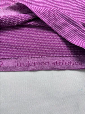 lululemon athletica Swiftly Tech Racerback Tank Magenta size 8 Motivational hem thumbnail 9