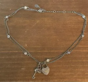 Juicy Couture Key to my Heart necklace thumbnail 5