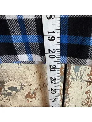 Talbots Blue Black Plaid Knee-length skirt, NWOT size 10P Petite thumbnail 7