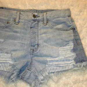 American Eagle Outfitters Vintage Hi-Rise Festival Denim Shorts Size 2 v6x thumbnail 6