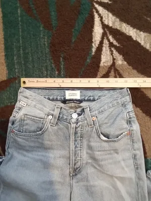 Citizens Of Humanity Premium Vintage Elle V Front Issa Wash Distressed Womens 23 thumbnail 7