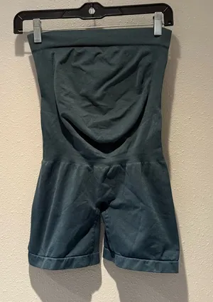 Maternity Blanqi Strapless Seamless Romper Shapewear Dark Teal Size Small thumbnail 1