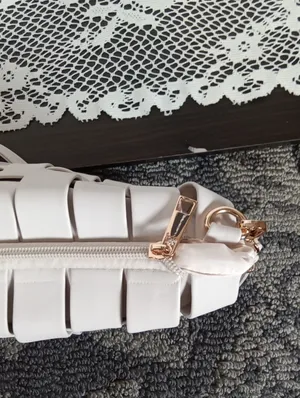 Anthropologie LindyWoven Crossbody Bag - Cream Clutch Spring Summer Womens thumbnail 9