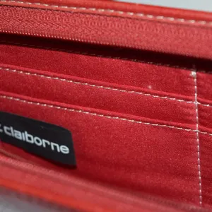Liz Claiborne Wallet/Wristlet, Red Initialed  "J" thumbnail 7