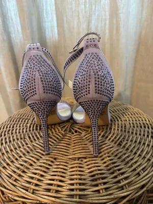 Lulus Lavender embellished heels thumbnail 5