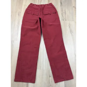 Free People Movement Rust Red Utility Straight Leg Cargo Pants Women's XS Size 4 thumbnail 4