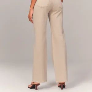 Abercrombie Women's Beige Jeans thumbnail 4