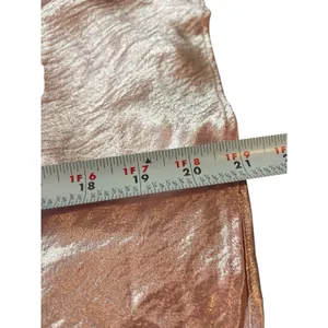 Victoria's Secret Y2K 2000s Shiny Pink Cowl Neck Spaghetti Strap Sleeveless Top S thumbnail 9