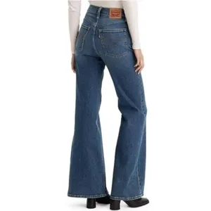Levi's Ribcage Bell Bottom Jeans 27x32 Dark Wash thumbnail 2
