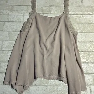 Free People Fairycore Flowy Tank Size Medium thumbnail 4