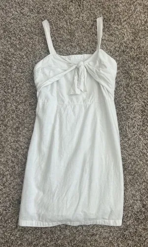 Abercrombie & Fitch White Dress thumbnail 1