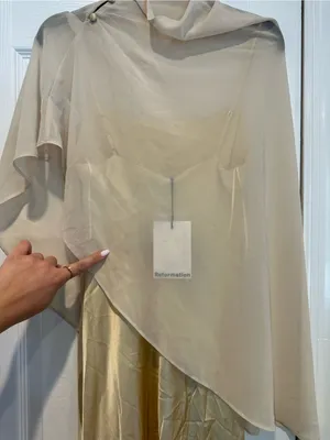 Reformation Lilibeth Silk Dress thumbnail 6