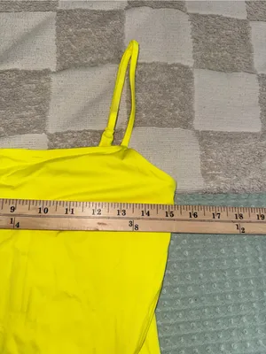 NWOT Lululemon Wundermost Ultra-Soft Nulu Spaghetti-Strap‎ Adjustable Cami Sz L thumbnail 2