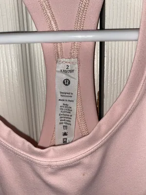 Lululemon Light Pink  Tank thumbnail 2