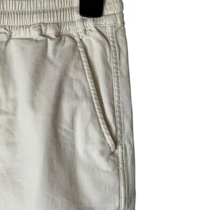Faherty Arlie Day Pants Women‎ XS Ivory Organic Cotton Linen Drawstring Coastal thumbnail 6