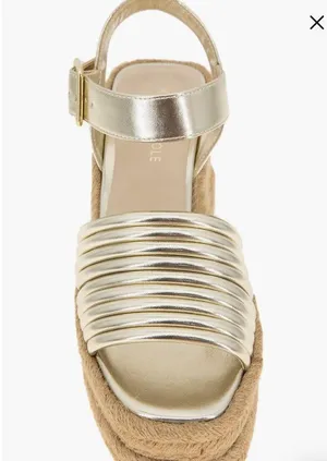 Gold kenneth cole wedges thumbnail 2