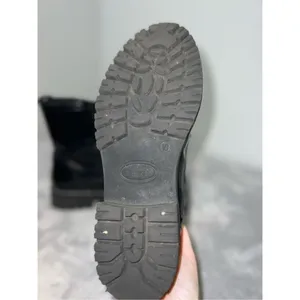 BENCH Women’s Lace Up Black Moto Combat Boots 10 thumbnail 8