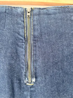 Maeve The Collette Anthropologie Ruffle Hem High Rise Wide Leg Crop Jeans 31 thumbnail 7