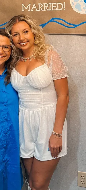 Lulus White Romper thumbnail 1