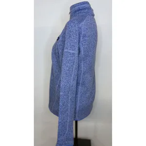 Patagonia Better Sweater 1/4 Zip Fleece Pullover Blue Marl STY25617 Womens M thumbnail 4
