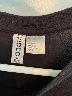 Divided Plain Black Basic T-shirt thumbnail 2