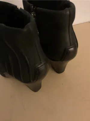 Timberland women Black Nubuck leather Chelsea Ankle Boots US 9 thumbnail 11