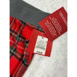 Wondershop Target Red Plaid Holiday Pajama Pants XL NWT Jogger‎ Sleepwear Womens thumbnail 4