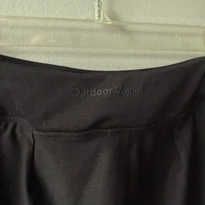 Outdoor Voices Black Skort – Size S thumbnail 3