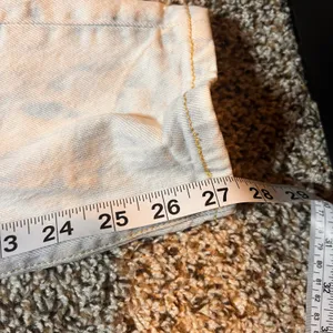 Levi's Premium 501S Jeans Bleach Wash‎ Denim Button Fly Womens Size 24 thumbnail 7