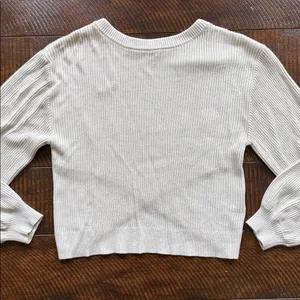 LULULEMON Reversible CrossOver Sweater Size 4 Balletcore Yoga thumbnail 5