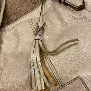 Tignanello Purse in silver thumbnail 3